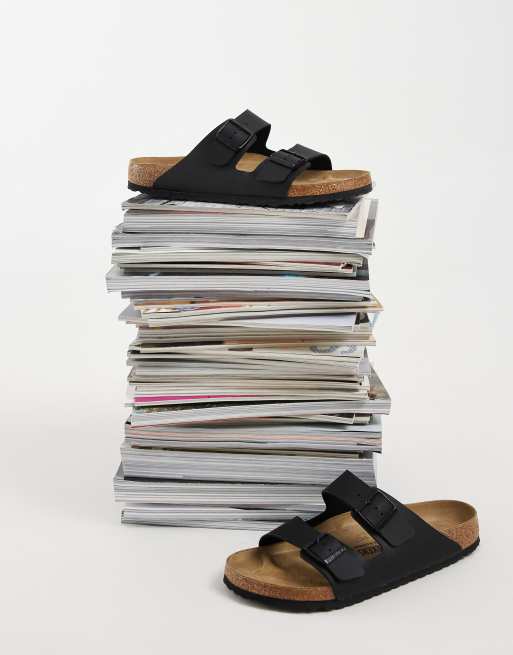 Birkenstock Arizona sandales Birko-Flor noires, 2 de 4