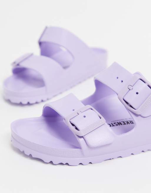 Birkenstock - Arizona - Sandali bassi in EVA lilla, 3 di 4