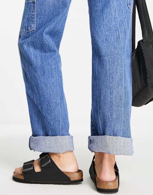 Birkenstock - Arizona - Sandali bassi vegan-friendly neri  , 2 di 4