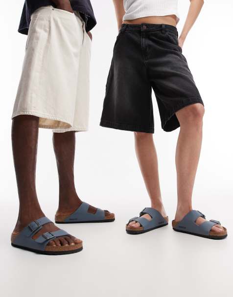 Birkenstock - Arizona - Sandali Birko-flor unisex grigio basalto - view 1