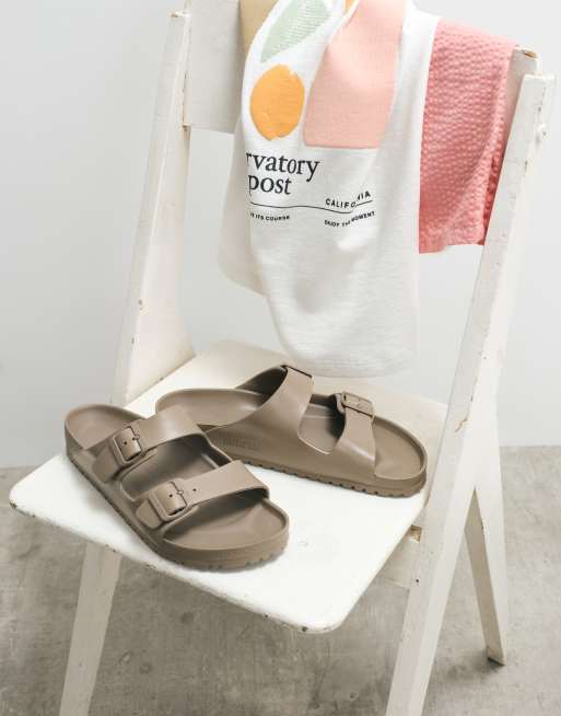 Birkenstock - Arizona - Sandali in EVA grigio talpa, 2 di 7