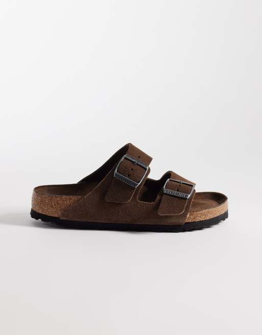 Birkenstock - Arizona - Sandali unisex in camoscio colore carafe