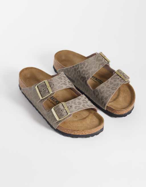 Birkenstock - Arizona - Sandalias con estampado de leopardo, 2 de 4