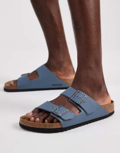 Birkenstock - Arizona - Sandalias gris basalto de Birko-Flor - view 1