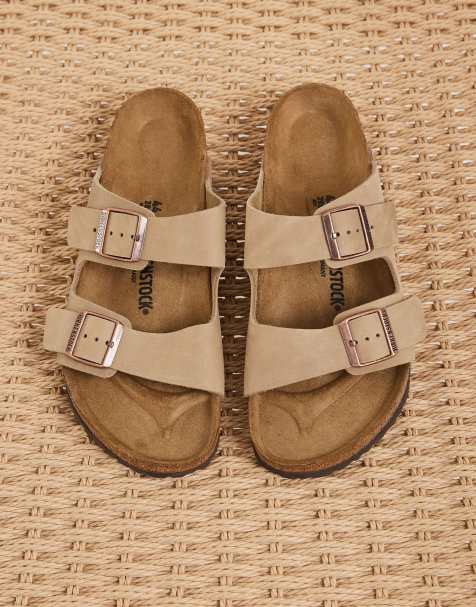 Birkenstock - Arizona - Sandalias marrón tabaco de cuero engrasado - view 1