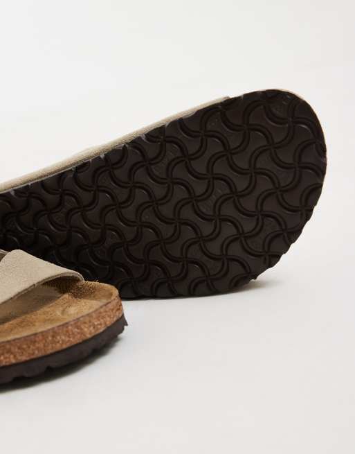 Birkenstock - Arizona - Sandalias marrón tabaco de cuero engrasado, 3 de 4