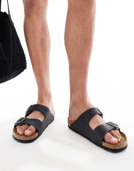 Arizona oiled store leather black birkenstock