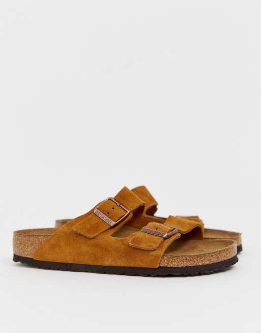 Arizona soft footbed store suede leather mink