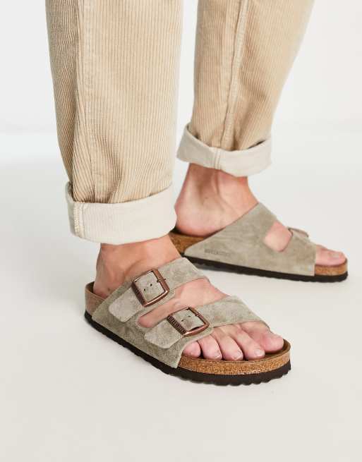 Birkenstock Arizona in taupe suede, ASOS