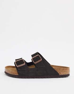 mocha suede birkenstocks