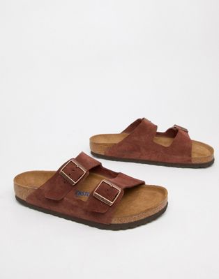 Birkenstock Arizona sandals in port 