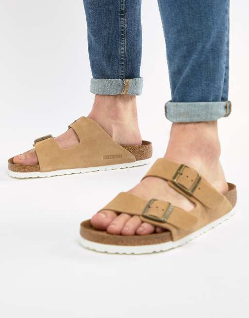 Birkenstock arizona hot sale sand suede