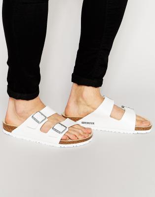 asos white birkenstocks