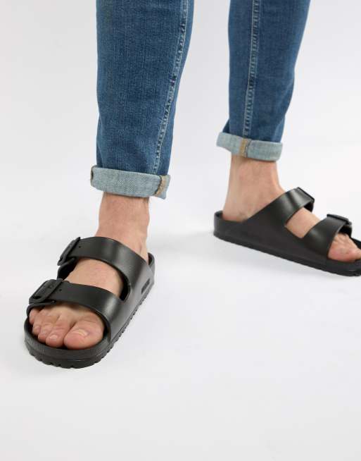 Birkenstock Arizona Schwarze Sandalen mit EVA Sohle ASOS