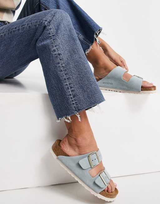 Light blue birkenstock arizona new arrivals