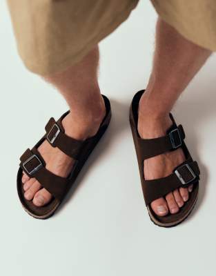  Arizona suede sandals in carafe