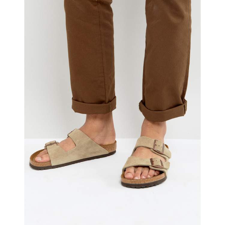 Birkenstock arizona best sale beige suede