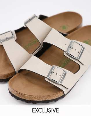 birkenstock arizona vegan stone