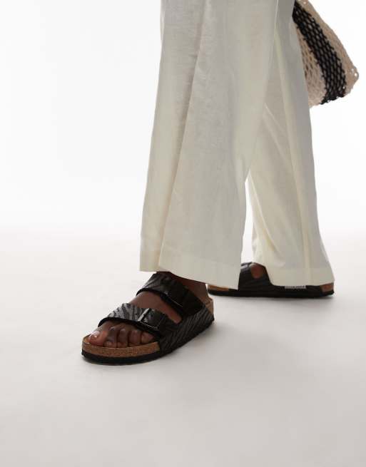 Birkenstock – Arizona – Zebrarandiga sandaler , 4 av 4