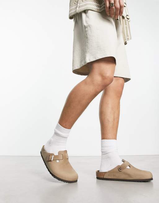 Birkenstock – Boston – Bruna tofflor i läder, 4 av 4