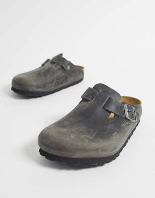 birkenstock boston grey