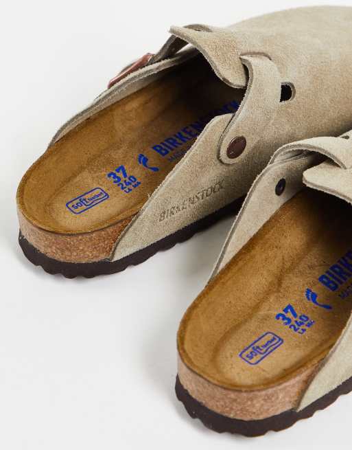 Birkenstock boston best sale taupe 37