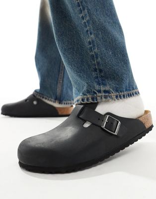 Boston clogs  oiled leather
