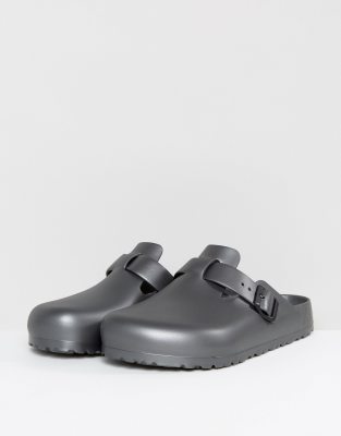 birkenstock boston metallic