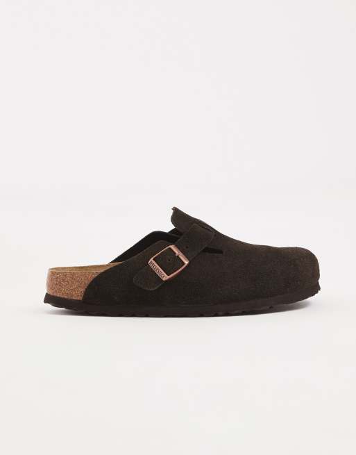 Birkenstock - Boston - Klompen van suède in mokkabruin, 2 van 5
