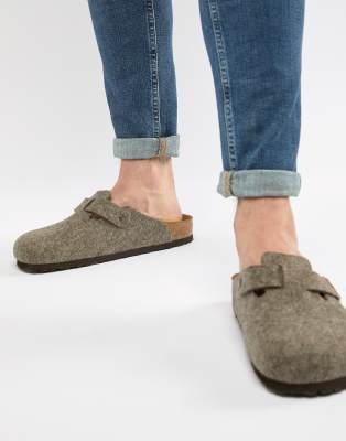 birkenstock boston wool felt