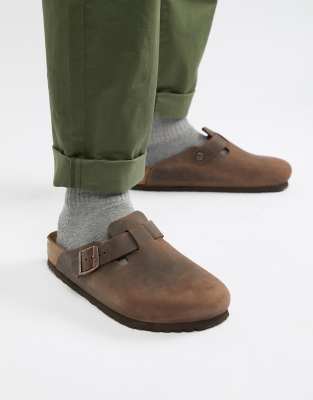 birkenstock boston with socks