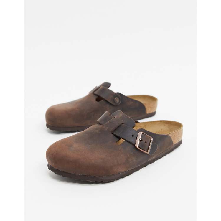 Birkenstock boston discount habana oiled leather