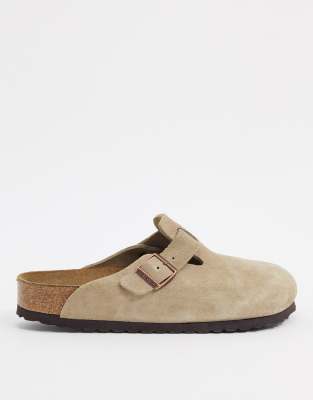 birkenstock boston taupe sale