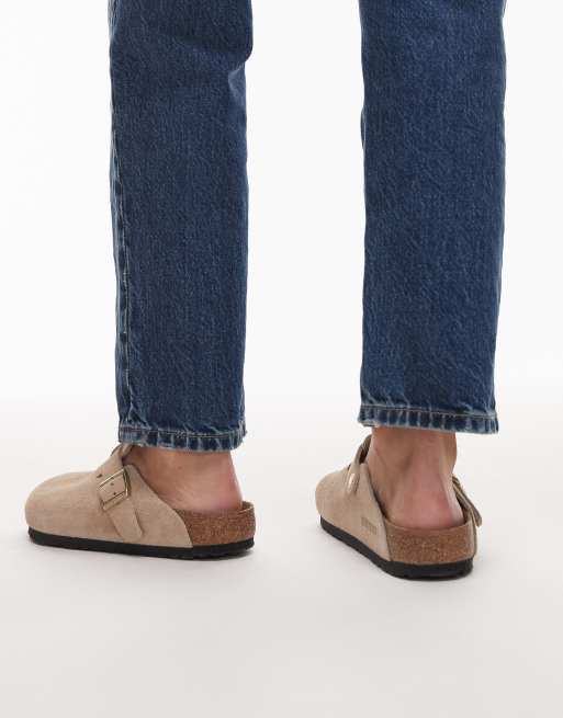 Birkenstock Boston clog in sandcastle 