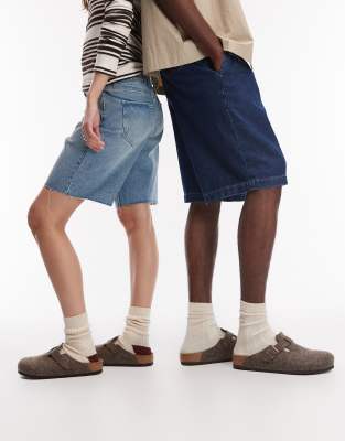  Boston wool clogs in cacao