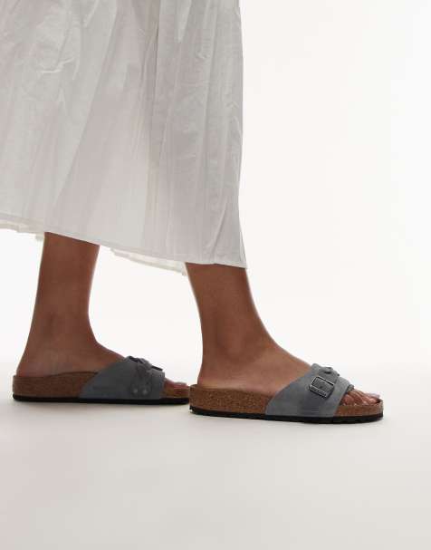 Birkenstock braided Oita sandals in basalt grey - view 1