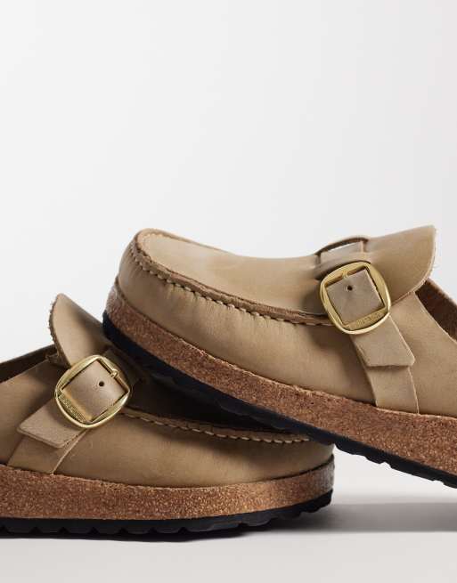 Birkenstock – Buckley – Bruna mules i oljat läder, 2 av 4