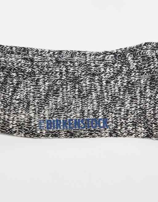 Birkenstock - Calzini da uomo in cotone fiammato grigi, 2 di 3
