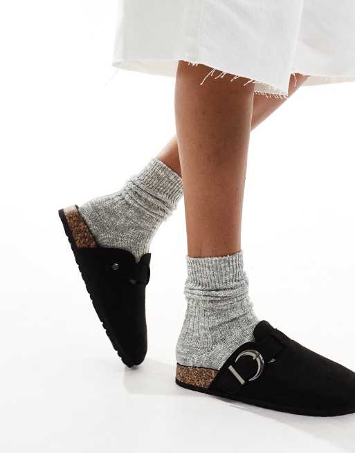 Birkenstock – Cotton Slub – Melierte Damensocken aus Baumwolle in Grau, 4 von 4