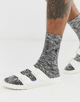 white socks and birkenstocks