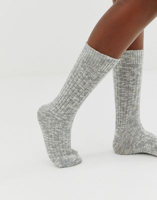 cotton slub socks