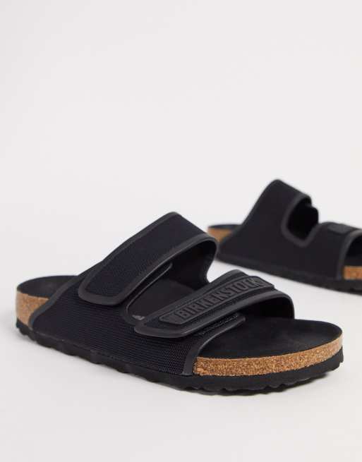 Birkenstock Delft sport sandal in black | ASOS