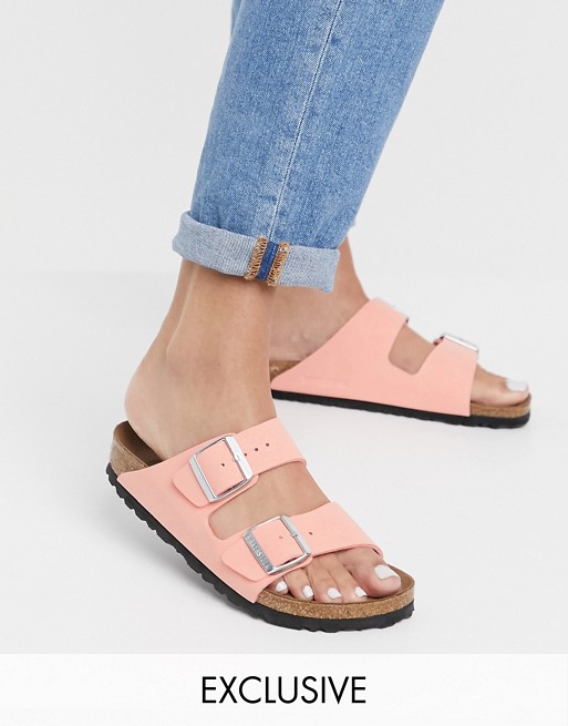 Birkenstock Exclusive Arizona sandals in vegan pink