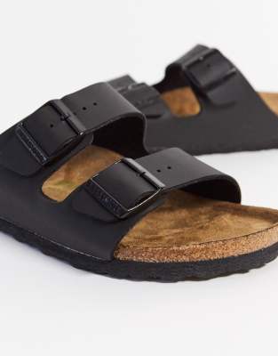 black vegan birkenstocks