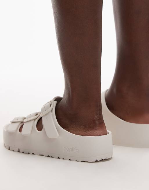 Birkenstock – Florida Flex – Vita platåsandaler i EVA-material, 2 av 4