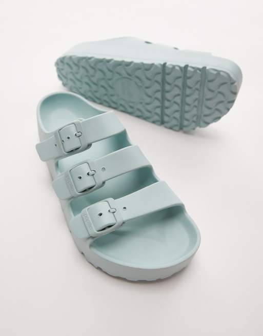 Birkenstock - Florida III Flex - Sandali in EVA verde surf con plateau , 2 di 4