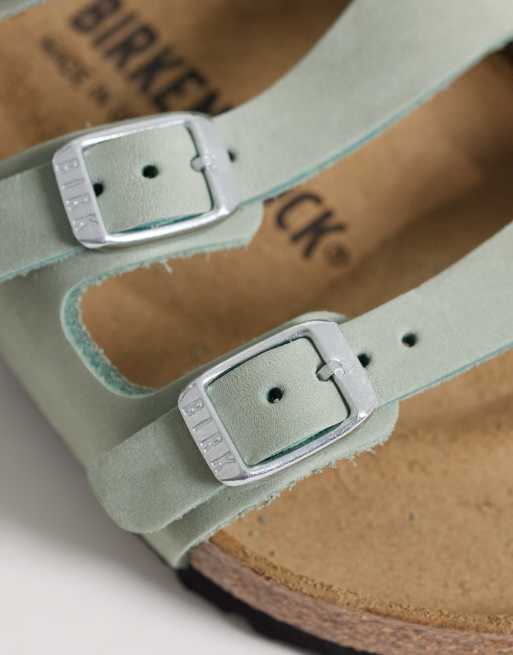 Birkenstock – Florida – Szałwiowe skórzane sandały, 4 z 4