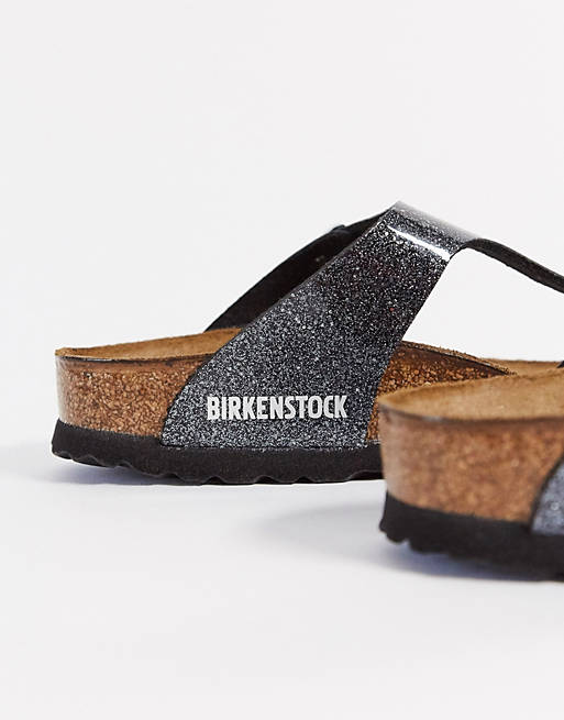 klap festspil tårn Birkenstock - Gizeh - Grå sandaler | ASOS