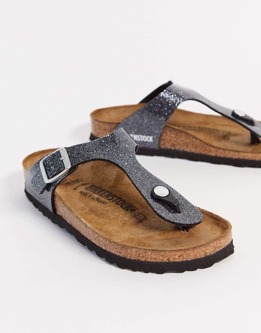 Birkenstock - Gizeh - Kosmisk antrazitgrå sandaler