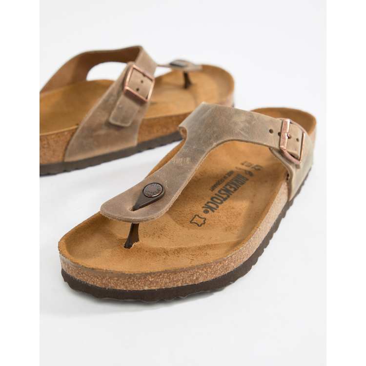 Birkenstock best sale gizeh leather